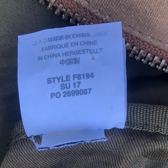 NEW J. Crew Abingdon Duffel Waxed Cotton Canvas Leather Travel Gym Duffle Bag - Picture 15 of 17